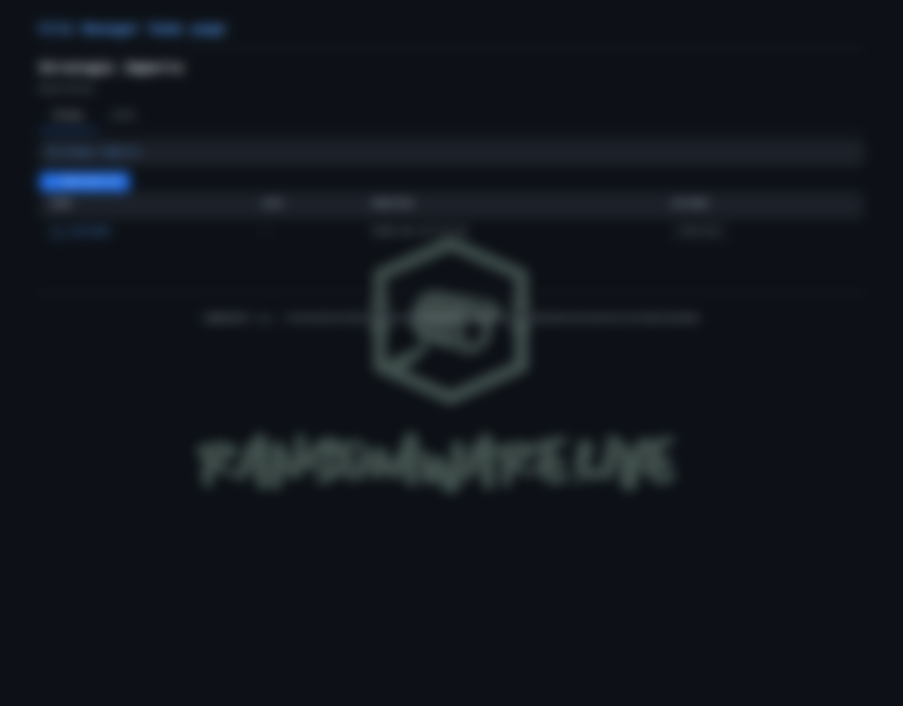 Leak site post claiming Strategic Imports data breach