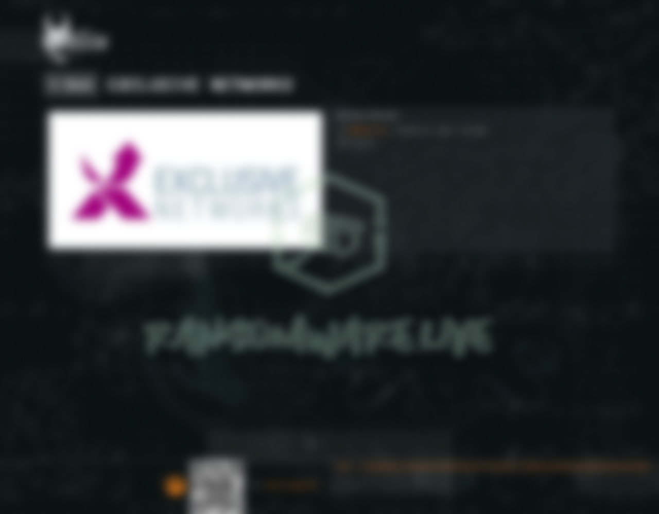 Leak site post claiming Exclusive Networks data breach